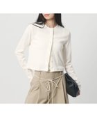 【ビューティ&ユース ユナイテッドアローズ/BEAUTY&YOUTH / UNITED ARROWS】のコットン パターンメッシュ カーディガン ウォッシャブル WHITE|ID: prp329100004979930 ipo3291000000037315862