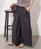 【ジャーナルスタンダード/JOURNAL STANDARD】の《WEB限定追加 2》リネン タックキュロット 大人の最旬トレンドファッション＆コーディネート founy(ファウニー) ファッション Fashion レディースファッション Fashion for Women スカート Skirts キュロット Culottes, Wide Shorts サンダル Sandals, Summer Shoes シューズ Shoes, Footwear ショート Short, Short Length スタンダード Standard, Basic スニーカー Sneakers, Trainers バランス Balance, Style Balance フラット Flat, Flat Shoes リネン Linen, Linen Fabric ルーズ Loose, Oversized ワイド Wide, Wide Fit 人気 Popular, Best Seller thumbnail ブラック|ID: prp329100004979945 ipo3291000000037315959
