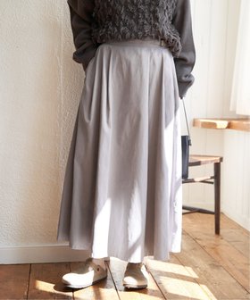 【エルビーシー/LBC】のピーチツイルベルトタックスカート 大人の最旬トレンドファッション＆コーディネート founy(ファウニー) ファッション Fashion レディースファッション Fashion for Women スカート Skirts ベルト&ウエストマーク Belts & Waist Accessories フレア Flare, Flared エレガント 上品 Elegant |ID:prp329100004980025