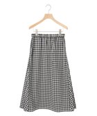【マーコート/MARcourt】のMidiUmi シアサッカーチェックスカート 大人の最旬トレンドファッション＆コーディネート founy(ファウニー) ファッション Fashion レディースファッション Fashion for Women スカート Skirts サッカー Seersucker, Summer Fabric シンプル Simple, Minimal チェック Check, Plaid, Tartan フレア Flare, Flared ボックス Boxy, Box Shape ポケット Pocket, Pocket Detail ルーズ Loose, Oversized ロング Long, Long-Length ワイド Wide, Wide Fit thumbnail ブラックチェック|ID: prp329100004980042 ipo3291000000037316293