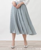 【レリアンプラスハウス/Leilian PLUS HOUSE】のプリーツスカート 大人の最旬トレンドファッション＆コーディネート founy(ファウニー) ファッション Fashion レディースファッション Fashion for Women スカート Skirts プリーツスカート / 上品フェミニンスタイル Pleated Skirts ウォッシャブル Machine Washable シンプル Simple, Minimal プリント Print, Printed Pattern プリーツ Pleats, Pleated ポケット Pocket, Pocket Detail エレガント 上品 Elegant 夏 Summer thumbnail カーキ|ID: prp329100004980060 ipo3291000000037316349