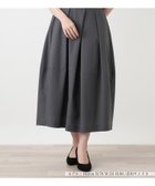【レリアン/LEILIAN】のバルーンプリーツスカート グレー系|ID: prp329100004980063 ipo3291000000037316359