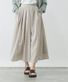 【グローバルワーク/GLOBAL WORK】のAiry Breezeフレアスカート/636606 大人の最旬トレンドファッション＆コーディネート founy(ファウニー) ファッション Fashion レディースファッション Fashion for Women スカート Skirts Aライン・フレアスカート A-Line & Flared Skirts おすすめ Recommended / Our Picks カットソー Cut and Sewn Top ギャザー Gathered, Ruffled コンパクト Compact, Small Size セットアップ Set-Up, Coordinated Outfit フレア Flare, Flared ポケット Pocket, Pocket Detail ランダム Random, Irregular 吸水 Absorbent, Quick-Dry 夏 Summer 旅行 Travel 楽ちん Easy Fit, Comfortable 軽量 Lightweight, Ultra Light thumbnail グレージュ15|ID: prp329100004980071 ipo3291000000037316388