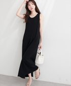 【ナチュラルクチュール/natural couture】のラメテレコワンピース 大人の最旬トレンドファッション＆コーディネート founy(ファウニー) ファッション Fashion レディースファッション Fashion for Women ワンピース Dresses アクセサリー Fashion Accessories エレガント 上品 Elegant カーディガン Cardigan, Knitwear キャップ Cap, Baseball Cap サンダル Sandals, Summer Shoes ジャケット Jacket, Outerwear スニーカー Sneakers, Trainers デニム Denim, Jeans Material トレンド Trend, Trending Now ネックレス Necklace, Pendant Necklace ノースリーブ Sleeveless, No-Sleeve リラックス Relax, Relaxed Fit 再入荷 Restock / Back in Stock おすすめ Recommended / Our Picks 2026年 2026 2026春夏・S/S Spring/Summer 2026 SS26 thumbnail ブラック|ID: prp329100004980076 ipo3291000000037316415