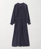 【ユナイテッドアローズ/UNITED ARROWS】のギャザー ワンピース -ウォッシャブル- A DAY IN THE LIFE 大人の最旬トレンドファッション＆コーディネート founy(ファウニー) ファッション Fashion レディースファッション Fashion for Women ワンピース Dresses ウォッシャブル Machine Washable ヴィンテージ Vintage Style 春 Spring カットソー Cut and Sewn Top カーディガン Cardigan, Knitwear ギャザー Gathered, Ruffled シャーリング Shirring, Ruched スタンド Stand Collar, Upright Stand ストライプ Stripe, Striped Pattern メタル Metal, Metal Parts ロング Long, Long-Length アウトレット Outlet / Clearance おすすめ Recommended / Our Picks エレガント 上品 Elegant ビジネス 仕事 通勤 Business / Work / Commuting thumbnail ROYAL|ID: prp329100004980077 ipo3291000000037316421