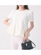 【セルフォード/CELFORD】の【洗える】アシンメトリーカットトップス 大人の最旬トレンドファッション＆コーディネート founy(ファウニー) ファッション Fashion レディースファッション Fashion for Women トップス・カットソー Cut & Sew Tops おすすめ Recommended / Our Picks ウェーブ Wavy Pattern カットソー Cut and Sewn Top ストレッチ Stretch, Stretchy Fabric ストレート Straight, Straight Cut スマート Smart, Elegant プレート Plate, Dish 洗える Machine Washable thumbnail OWHT[002]|ID: prp329100004980089 ipo3291000000037316488