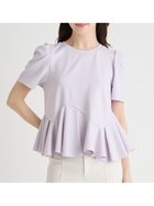 【セルフォード/CELFORD】の【洗える】アシンメトリーカットトップス 大人の最旬トレンドファッション＆コーディネート founy(ファウニー) ファッション Fashion レディースファッション Fashion for Women トップス・カットソー Cut & Sew Tops おすすめ Recommended / Our Picks ウェーブ Wavy Pattern カットソー Cut and Sewn Top ストレッチ Stretch, Stretchy Fabric ストレート Straight, Straight Cut スマート Smart, Elegant プレート Plate, Dish 洗える Machine Washable thumbnail LAV[071]|ID: prp329100004980089 ipo3291000000037316490