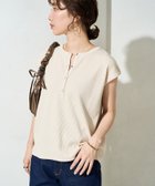 【フリークスストア/FREAK'S STORE】の限定展開 スナップボタン ヘンリー リブ フレンチ スリーブ トップス 大人の最旬トレンドファッション＆コーディネート founy(ファウニー) ファッション Fashion レディースファッション Fashion for Women トップス・カットソー Cut & Sew Tops 2026年 2026 2026春夏・S/S Spring/Summer 2026 SS26 ストレッチ Stretch, Stretchy Fabric スリーブ Sleeve, Long Sleeve / Short Sleeve トレンド Trend, Trending Now バランス Balance, Style Balance フィット Fit, Slim Fit フレンチ French, French Style 夏 Summer S/S・春夏 SS, Spring/Summer, Warm Season thumbnail ナチュラル|ID: prp329100004980097 ipo3291000000037316534