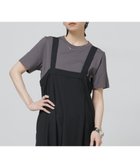 【ナノ ユニバース/nano universe】のAnti Soaked 汗染み防止クルーネックTシャツ 大人の最旬トレンドファッション＆コーディネート founy(ファウニー) ファッション Fashion レディースファッション Fashion for Women トップス・カットソー Cut & Sew Tops シャツ・ブラウス・オフィスカジュアル Elegant Blouses & Button-Ups ロングTシャツ・Tシャツ Longline T-Shirts & Tees 今季 This Season, Current Season 吸水 Absorbent, Quick-Dry スリット Slit, Slit Detail 定番 Standard, Basic Item 人気 Popular, Best Seller フロント Front, Front Design ベーシック Basic, Essential 再入荷 Restock / Back in Stock エレガント 上品 Elegant 2026年 2026 2026春夏・S/S Spring/Summer 2026 SS26 thumbnail チャコール3|ID: prp329100004980107 ipo3291000000037316610