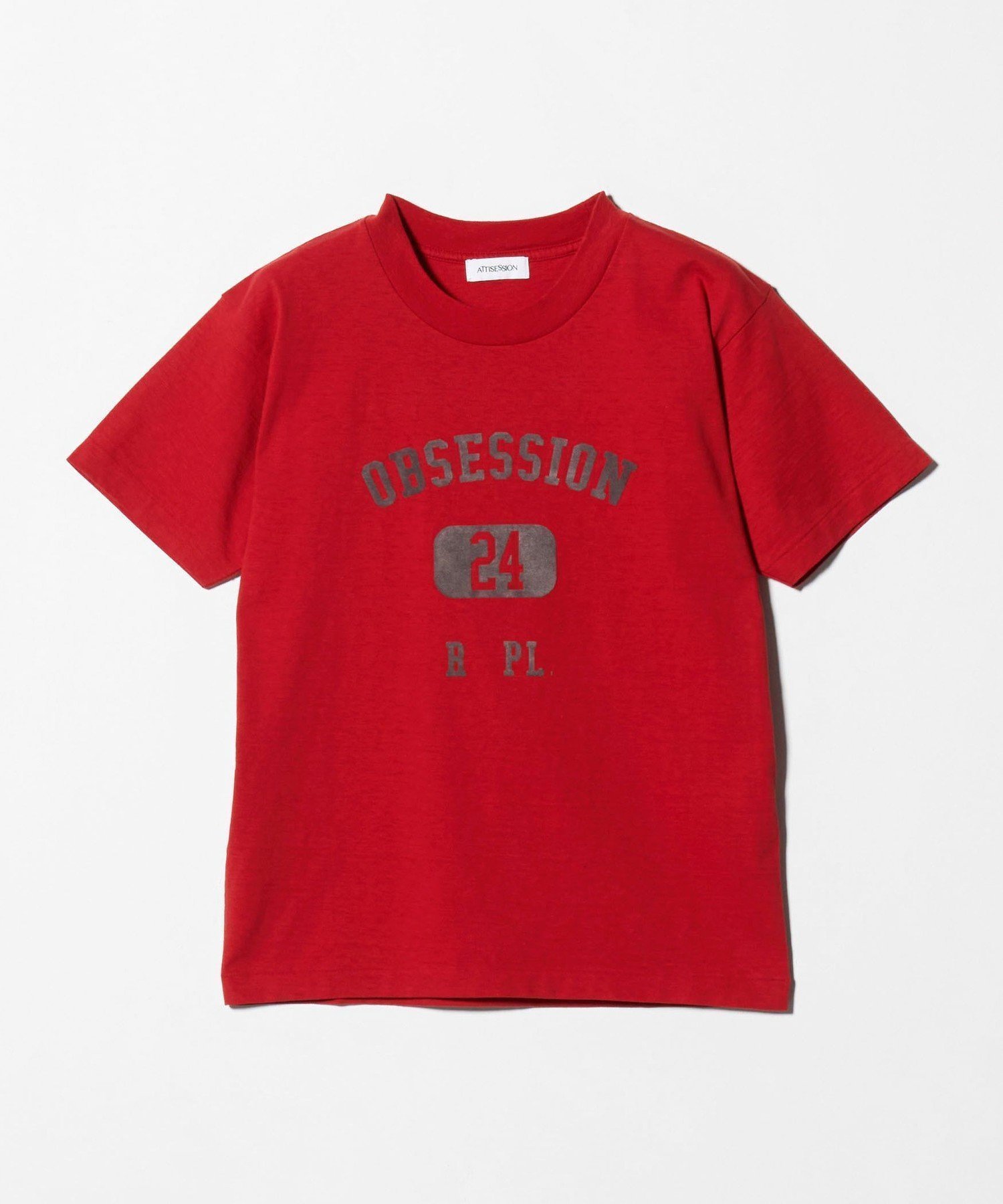【ビューティ&ユース ユナイテッドアローズ/BEAUTY&YOUTH / UNITED ARROWS】のATTISESSION OBSESSION フロッキーロゴ Tシャツ 大人の最旬トレンドファッション＆コーディネート founy(ファウニー) 　ファッション　Fashion　レディースファッション　Fashion for Women　トップス・カットソー　Cut & Sew Tops　シャツ・ブラウス・オフィスカジュアル　Elegant Blouses & Button-Ups　ロングTシャツ・Tシャツ　Longline T-Shirts & Tees　インナー　Innerwear　春　Spring　シアー　Sheer, See-Through　ジャケット　Jacket, Outerwear　スタイリッシュ　Stylish, Fashionable　デニム　Denim, Jeans Material　トレンド　Trend, Trending Now　ビスチェ　Bustier, Corset Top　フェミニン　Feminine, Girly　S/S・春夏　SS, Spring/Summer, Warm Season　おすすめ　Recommended / Our Picks　夏　Summer　エレガント 上品　Elegant　 other-1|ID: prp329100004980119 ipo3291000000037316770
