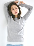 【コカ/COCA】のレイヤード長袖カットソー 大人の最旬トレンドファッション＆コーディネート founy(ファウニー) ファッション Fashion レディースファッション Fashion for Women トップス・カットソー Cut & Sew Tops カットソー・ベーシックTシャツ Cut-and-Sewn Tops / Stretch Tees & Basics インナー Innerwear 春 Spring カットソー Cut and Sewn Top シンプル Simple, Minimal ジャケット Jacket, Outerwear デニム Denim, Jeans Material 長袖 Long Sleeve, Full Sleeve バランス Balance, Style Balance フィット Fit, Slim Fit ベスト Vest, Waistcoat ベーシック Basic, Essential ポケット Pocket, Pocket Detail 無地 Plain, Solid Color ロング Long, Long-Length ワイド Wide, Wide Fit 2026年 2026 2026春夏・S/S Spring/Summer 2026 SS26 thumbnail Gray|ID: prp329100004980143 ipo3291000000037317019