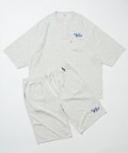 【フリークスストア/FREAK'S STORE】の別注 KANNAIGI by Healthknit/パイル/館内着/ヘルスニット 大人の最旬トレンドファッション＆コーディネート founy(ファウニー) ファッション Fashion レディースファッション Fashion for Women トップス・カットソー Cut & Sew Tops ニット Knit Tops & Sweaters ストライプ Stripe, Striped Pattern セットアップ Set-Up, Coordinated Outfit ドローコード Drawcord, Drawstring Cord 定番 Standard, Basic Item 人気 Popular, Best Seller プリント Print, Printed Pattern ボーダー Border, Stripe ポケット Pocket, Pocket Detail 別注 Limited Edition, Custom Order S/S・春夏 SS, Spring/Summer, Warm Season おすすめ Recommended / Our Picks お家時間・ステイホーム Stay Home / At Home 夏 Summer 2026年 2026 2026春夏・S/S Spring/Summer 2026 SS26 thumbnail グレー|ID: prp329100004980145 ipo3291000000037317030