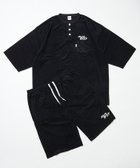 【フリークスストア/FREAK'S STORE】の別注 KANNAIGI by Healthknit/パイル/館内着/ヘルスニット 大人の最旬トレンドファッション＆コーディネート founy(ファウニー) ファッション Fashion レディースファッション Fashion for Women トップス・カットソー Cut & Sew Tops ニット Knit Tops & Sweaters ストライプ Stripe, Striped Pattern セットアップ Set-Up, Coordinated Outfit ドローコード Drawcord, Drawstring Cord 定番 Standard, Basic Item 人気 Popular, Best Seller プリント Print, Printed Pattern ボーダー Border, Stripe ポケット Pocket, Pocket Detail 別注 Limited Edition, Custom Order S/S・春夏 SS, Spring/Summer, Warm Season おすすめ Recommended / Our Picks お家時間・ステイホーム Stay Home / At Home 夏 Summer 2026年 2026 2026春夏・S/S Spring/Summer 2026 SS26 thumbnail ブラック|ID: prp329100004980145 ipo3291000000037317031