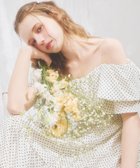 【ヘザー/Heather】の2WAYショルダーフリルワンピース アイボリードット|ID: prp329100004980169 ipo3291000000037317143