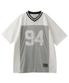 【エックスガール/X-girl】のFOOTBALL TEE DRESS 大人の最旬トレンドファッション＆コーディネート founy(ファウニー) ファッション Fashion レディースファッション Fashion for Women ワンピース Dresses フォーマル・パーティードレス・結婚式用ドレス Elegant & Casual Dresses 春 Spring グラフィック Graphic, Graphic Design ビッグ Big, Oversized 半袖 Short Sleeve, Half Sleeve ミニスカート Mini Skirt, Short Skirt メッシュ Mesh, Net Fabric S/S・春夏 SS, Spring/Summer, Warm Season 夏 Summer thumbnail WHITE|ID: prp329100004980181 ipo3291000000037317186
