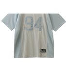 【エックスガール/X-girl】のFOOTBALL TEE DRESS 大人の最旬トレンドファッション＆コーディネート founy(ファウニー) ファッション Fashion レディースファッション Fashion for Women ワンピース Dresses フォーマル・パーティードレス・結婚式用ドレス Elegant & Casual Dresses 春 Spring グラフィック Graphic, Graphic Design ビッグ Big, Oversized 半袖 Short Sleeve, Half Sleeve ミニスカート Mini Skirt, Short Skirt メッシュ Mesh, Net Fabric S/S・春夏 SS, Spring/Summer, Warm Season 夏 Summer thumbnail LtBLUE|ID: prp329100004980181 ipo3291000000037317188