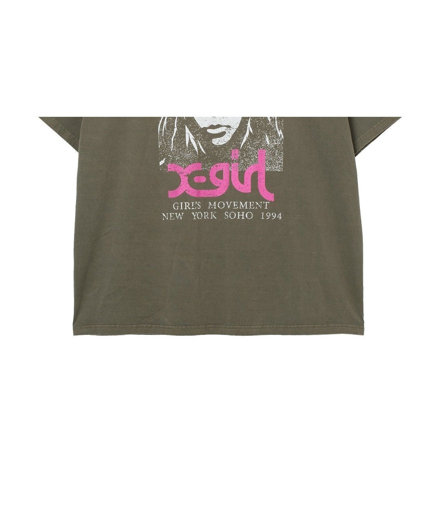 【エックスガール/X-girl】のFADED FACE S/S BIG TEE DRESS インテリア・キッズ・メンズ・レディースファッション・服の通販 founy(ファウニー) 　ファッション　Fashion　レディースファッション　Fashion for Women　ワンピース　Dresses　フォーマル・パーティードレス・結婚式用ドレス　Elegant & Casual Dresses　インナー　Innerwear　春　Spring　ガーリー　Girly, Feminine Style　グラフィック　Graphic, Graphic Design　ショート　Short, Short Length　ビッグ　Big, Oversized　フロント　Front, Front Design　プリント　Print, Printed Pattern　ベーシック　Basic, Essential　半袖　Short Sleeve, Half Sleeve　ロング　Long, Long-Length　ワンポイント　One Point, Statement Accent　S/S・春夏　SS, Spring/Summer, Warm Season　おすすめ　Recommended / Our Picks　夏　Summer　OLIVE|ID: prp329100004980188 ipo3291000000037317213