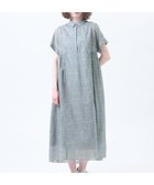 【マッキントッシュ フィロソフィー/MACKINTOSH PHILOSOPHY】のSnowblue Garden サイドギャザーワンピース 大人の最旬トレンドファッション＆コーディネート founy(ファウニー) ファッション Fashion レディースファッション Fashion for Women ワンピース Dresses ヴィンテージ Vintage Style 春 Spring ギャザー Gathered, Ruffled 今季 This Season, Current Season フラワー Flower, Floral フレア Flare, Flared フロント Front, Front Design プリント Print, Printed Pattern レギュラー Regular, Standard Fit おすすめ Recommended / Our Picks 夏 Summer エレガント 上品 Elegant thumbnail ブルー|ID: prp329100004980199 ipo3291000000037317249