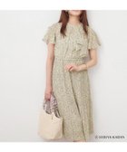 【インデックス/INDEX】の【日比谷花壇コラボ】ラッフルタイプリーツワンピース【防シワ/洗濯機OK】 大人の最旬トレンドファッション＆コーディネート founy(ファウニー) ファッション Fashion レディースファッション Fashion for Women ワンピース Dresses 春 Spring コラボ Collaboration, Collab コレクション Collection, Seasonal Line スカーフ Scarf, Neckwear スペシャル Special, Limited Edition スマート Smart, Elegant スリーブ Sleeve, Long Sleeve / Short Sleeve バランス Balance, Style Balance フィット Fit, Slim Fit フェミニン Feminine, Girly フレア Flare, Flared プリント Print, Printed Pattern プリーツ Pleats, Pleated ポケット Pocket, Pocket Detail モチーフ Motif, Design Theme S/S・春夏 SS, Spring/Summer, Warm Season 夏 Summer 旅行 Travel エレガント 上品 Elegant ギフト プレゼント Gift / Present thumbnail グレージュ|ID: prp329100004980200 ipo3291000000037317251