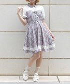 【アクシーズファム/axes femme】のビスチェ風ドッキングワンピース 大人の最旬トレンドファッション＆コーディネート founy(ファウニー) ファッション Fashion レディースファッション Fashion for Women ワンピース Dresses おすすめ Recommended / Our Picks カーディガン Cardigan, Knitwear ガーリー Girly, Feminine Style ドッキング Docking, Mixed Material ビスチェ Bustier, Corset Top フロント Front, Front Design 切替 Switching, Contrast Panel 羽織 Haori, Light Jacket thumbnail ブルーグレー|ID: prp329100004980207 ipo3291000000037317273