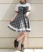 【アクシーズファム/axes femme】のビスチェ風ドッキングワンピース 大人の最旬トレンドファッション＆コーディネート founy(ファウニー) ファッション Fashion レディースファッション Fashion for Women ワンピース Dresses おすすめ Recommended / Our Picks カーディガン Cardigan, Knitwear ガーリー Girly, Feminine Style ドッキング Docking, Mixed Material ビスチェ Bustier, Corset Top フロント Front, Front Design 切替 Switching, Contrast Panel 羽織 Haori, Light Jacket thumbnail 黒|ID: prp329100004980207 ipo3291000000037317275