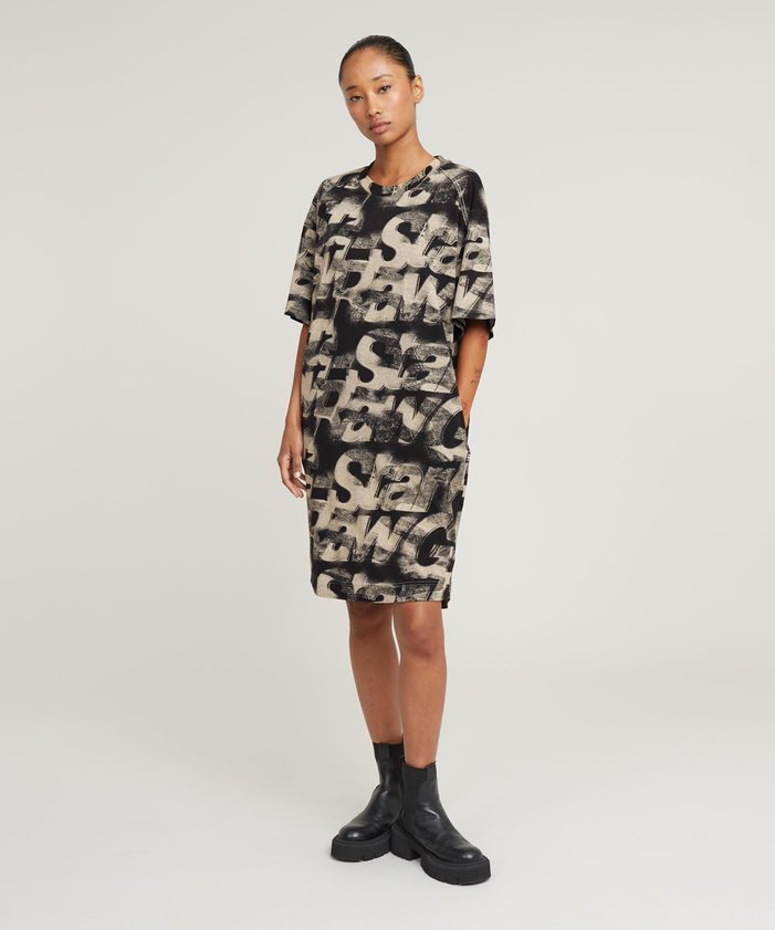 【ジースター ロゥ/G-Star RAW】の【公式ショップ】Sprayed Letters Loose Dress/グラフィックブランドロゴTシャツワンピース インテリア・キッズ・メンズ・レディースファッション・服の通販 founy(ファウニー) https://founy.com/ ファッション Fashion レディースファッション Fashion for Women ワンピース Dresses フォーマル・パーティードレス・結婚式用ドレス Elegant & Casual Dresses シャツワンピース / 1枚で着映えコーデ Shirt Dresses グラフィック Graphic, Graphic Design ドレス Dress, One-Piece フィット Fit, Slim Fit プリント Print, Printed Pattern ポケット Pocket, Pocket Detail |ID: prp329100004980240 ipo3291000000037390556