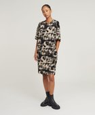 【ジースター ロゥ/G-Star RAW】の【公式ショップ】Sprayed Letters Loose Dress/グラフィックブランドロゴTシャツワンピース lt chalk letters|ID: prp329100004980240 ipo3291000000037390557