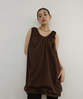 【ヘラム/hellam】のギャザーバルーンワンピース 大人の最旬トレンドファッション＆コーディネート founy(ファウニー) ファッション Fashion レディースファッション Fashion for Women ワンピース Dresses バルーン Balloon, Balloon Silhouette |ID:prp329100004980249