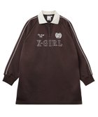 【エックスガール/X-girl】のHALF ZIP JERSEY DRESS BROWN|ID: prp329100004980255 ipo3291000000037390617