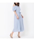 【ミッシュマッシュ/MISCH MASCH】の2wayカットドビーワンピース/MM527401 大人の最旬トレンドファッション＆コーディネート founy(ファウニー) ファッション Fashion レディースファッション Fashion for Women ワンピース Dresses ショルダー Shoulder, Shoulder Strap リボン Ribbon, Bow thumbnail ブルー|ID: prp329100004980263 ipo3291000000037317462