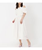 【ミッシュマッシュ/MISCH MASCH】の2wayカットドビーワンピース/MM527401 大人の最旬トレンドファッション＆コーディネート founy(ファウニー) ファッション Fashion レディースファッション Fashion for Women ワンピース Dresses ショルダー Shoulder, Shoulder Strap リボン Ribbon, Bow thumbnail ホワイト|ID: prp329100004980263 ipo3291000000037317464