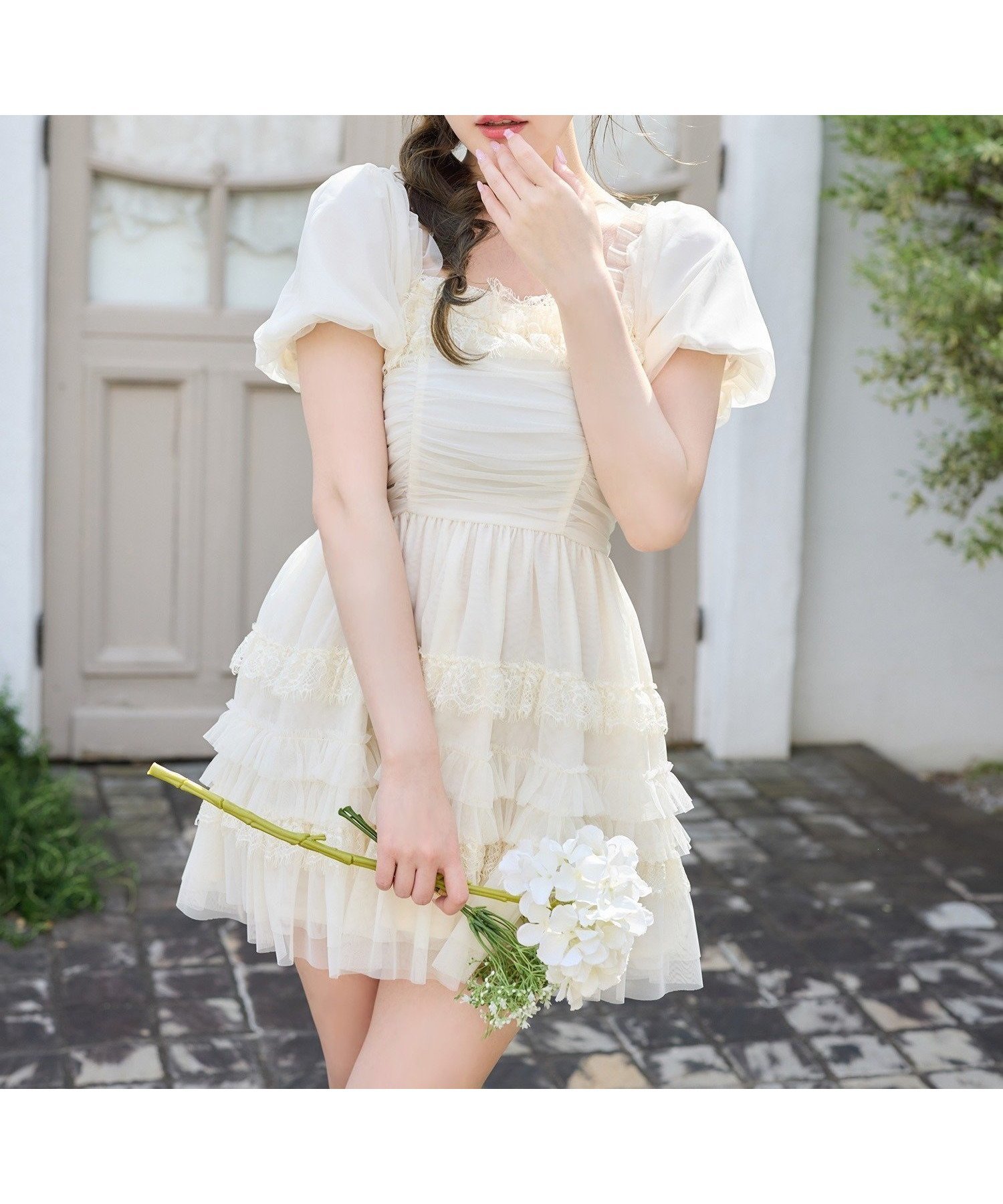 【ナイスクラップ/NICE CLAUP】の【ウォッシャブル】【Tulle Collection】ティアードミニワンピース 大人の最旬トレンドファッション＆コーディネート founy(ファウニー) 　ファッション　Fashion　レディースファッション　Fashion for Women　ワンピース　Dresses　おすすめ　Recommended / Our Picks　アクセサリー　Fashion Accessories　ウォッシャブル　Machine Washable　サンダル　Sandals, Summer Shoes　スニーカー　Sneakers, Trainers　ダウン　Down, Puffer　チュール　Tulip, Tulip Motif　フィット　Fit, Slim Fit　フェミニン　Feminine, Girly　ミュール　Mule, Backless Shoes　夏　Summer　春　Spring　S/S・春夏　SS, Spring/Summer, Warm Season　 other-1|ID: prp329100004980264 ipo3291000000037317465