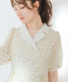 【ミッシュマッシュ/MISCH MASCH】のテーラーカラー花柄ワンピース MM627404 イエロー|ID: prp329100004980268 ipo3291000000037317480