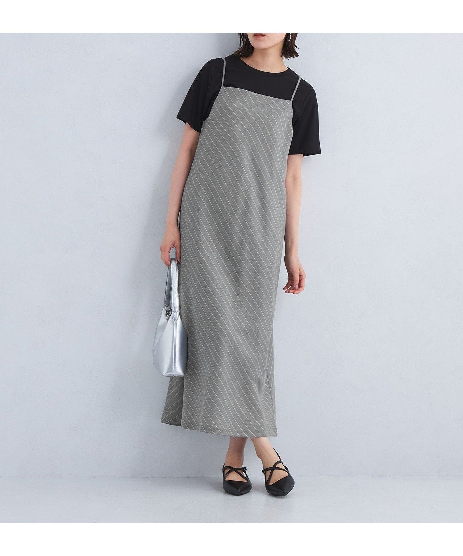 【ユナイテッドアローズ/UNITED ARROWS】のsize TALLあり Airy エアリー キャミソール ワンピース -ウォッシャブル- 大人の最旬トレンドファッション＆コーディネート founy(ファウニー) 　ファッション　Fashion　レディースファッション　Fashion for Women　ワンピース　Dresses　ウェーブ　Wavy Pattern　ウォッシャブル　Machine Washable　エアリー　Airy Texture　秋　Autumn　カットソー　Cut and Sewn Top　キャミソール　Camisole, Spaghetti Strap Top　キャミワンピース　Cami Dress, Slip Dress　シアー　Sheer, See-Through　ジャケット　Jacket, Outerwear　ストライプ　Stripe, Striped Pattern　ストレート　Straight, Straight Cut　ノースリーブ　Sleeveless, No-Sleeve　アウトレット　Outlet / Clearance　エレガント 上品　Elegant　ビジネス 仕事 通勤　Business / Work / Commuting　 other-1|ID: prp329100004980284 ipo3291000000037317530