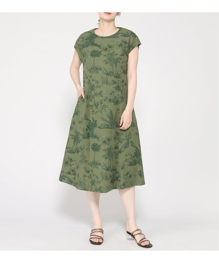 【セシオ/C.E.C.I.O】のLe MARAIS/ワンピース インテリア・キッズ・メンズ・レディースファッション・服の通販 founy(ファウニー) https://founy.com/ ファッション Fashion レディースファッション Fashion for Women ワンピース Dresses トラベル Travel, Travel Gear プリント Print, Printed Pattern ポケット Pocket, Pocket Detail |ID: prp329100004980295 ipo3291000000037317568