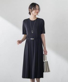 【ロートレ アモン/LAUTRE AMONT】のフィットフレアワンピース 大人の最旬トレンドファッション＆コーディネート founy(ファウニー) ファッション Fashion レディースファッション Fashion for Women ワンピース Dresses 春 Spring コンパクト Compact, Small Size ジャケット Jacket, Outerwear ストレッチ Stretch, Stretchy Fabric S/S・春夏 SS, Spring/Summer, Warm Season おすすめ Recommended / Our Picks 夏 Summer エレガント 上品 Elegant ビジネス 仕事 通勤 Business / Work / Commuting 2026年 2026 2026春夏・S/S Spring/Summer 2026 SS26 |ID:prp329100004980301