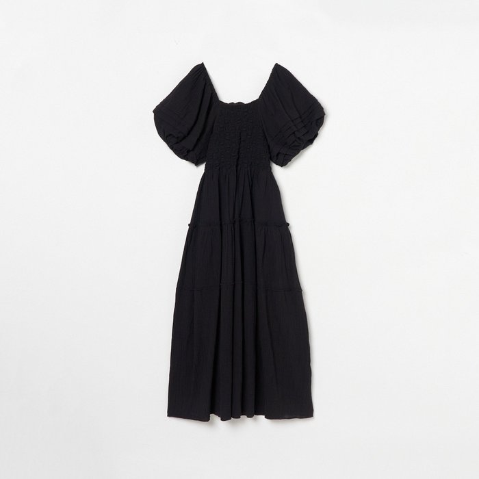 【エリオポール/heliopole】のSMOCKING CHECK DRESS インテリア・キッズ・メンズ・レディースファッション・服の通販 founy(ファウニー) https://founy.com/ ファッション Fashion レディースファッション Fashion for Women ワンピース Dresses フォーマル・パーティードレス・結婚式用ドレス Elegant & Casual Dresses 春 Spring |ID: prp329100004980310 ipo3291000000037317620