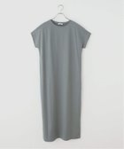【イエナ/IENA】のATON/エイトン SUVIN 60/2 CAP SLEEVE DRESS ワンピース 大人の最旬トレンドファッション＆コーディネート founy(ファウニー) ファッション Fashion レディースファッション Fashion for Women ワンピース Dresses フォーマル・パーティードレス・結婚式用ドレス Elegant & Casual Dresses thumbnail グレー|ID: prp329100004980321 ipo3291000000037317659