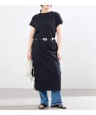 【イエナ/IENA】のATON/エイトン SUVIN 60/2 CAP SLEEVE DRESS ワンピース 大人の最旬トレンドファッション＆コーディネート founy(ファウニー) ファッション Fashion レディースファッション Fashion for Women ワンピース Dresses フォーマル・パーティードレス・結婚式用ドレス Elegant & Casual Dresses thumbnail ネイビー|ID: prp329100004980321 ipo3291000000037317660