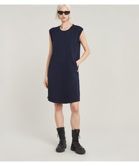 【ジースター ロゥ/G-Star RAW】の【公式ショップ】Seam Detail Loose Dress/シームディテールルーズワンピース 大人の最旬トレンドファッション＆コーディネート founy(ファウニー) ファッション Fashion レディースファッション Fashion for Women ワンピース Dresses フォーマル・パーティードレス・結婚式用ドレス Elegant & Casual Dresses アイレット Eyelet Lace キャップ Cap, Baseball Cap ショート Short, Short Length スリーブ Sleeve, Long Sleeve / Short Sleeve ドレス Dress, One-Piece フィット Fit, Slim Fit フロント Front, Front Design ポケット Pocket, Pocket Detail ラウンド Round, Round Neck レギュラー Regular, Standard Fit |ID:prp329100004980332