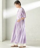 【シップス/SHIPS】の【SHIPS別注】Fanaka 手洗い可能 ストライプ ドビー 羽織 ワンピース 大人の最旬トレンドファッション＆コーディネート founy(ファウニー) ファッション Fashion レディースファッション Fashion for Women ワンピース Dresses ガウン Gown, Robe ギャザー Gathered, Ruffled シャーリング Shirring, Ruched スキッパー Skipper, Open Collar ストライプ Stripe, Striped Pattern スリーブ Sleeve, Long Sleeve / Short Sleeve ダウン Down, Puffer デニム Denim, Jeans Material フェミニン Feminine, Girly フレア Flare, Flared ポケット Pocket, Pocket Detail 別注 Limited Edition, Custom Order 羽織 Haori, Light Jacket ヨーク Yoke, Yoke Design ラベンダー Lavender ロング Long, Long-Length 夏 Summer エレガント 上品 Elegant 2026年 2026 2026春夏・S/S Spring/Summer 2026 SS26 thumbnail ラベンダー|ID: prp329100004980337 ipo3291000000037317715