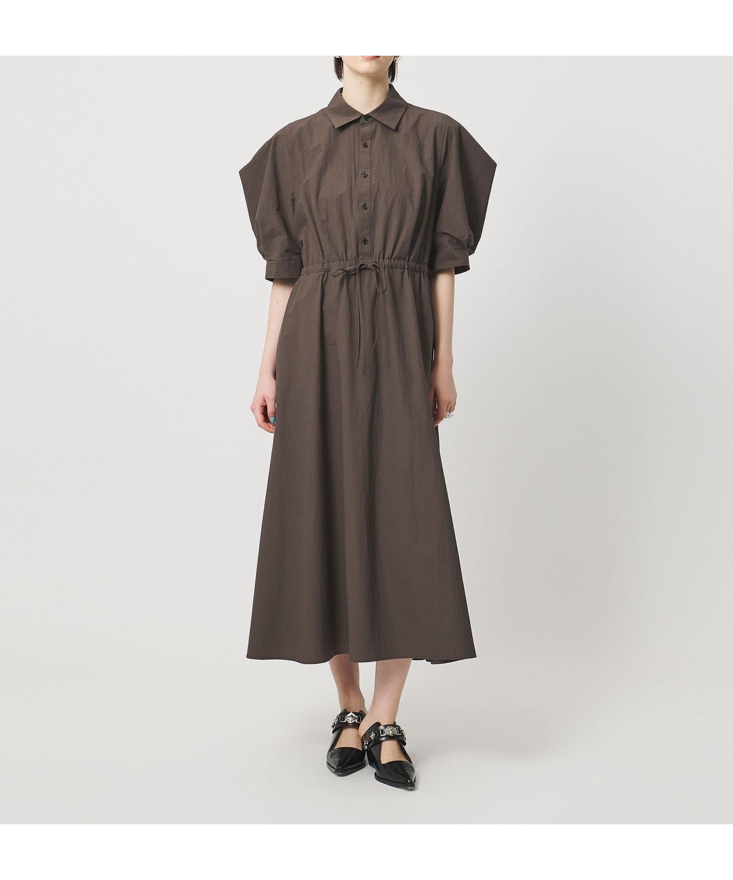 【ユナイテッドアローズ/UNITED ARROWS】のASTRAET パワーショルダー フレアワンピース 大人の最旬トレンドファッション＆コーディネート founy(ファウニー) 　ファッション　Fashion　レディースファッション　Fashion for Women　ワンピース　Dresses　ショルダー　Shoulder, Shoulder Strap　ストリング　String, Drawstring　タンブラー　Tumbler, Travel Mug　フィット　Fit, Slim Fit　フレア　Flare, Flared　 other-1|ID: prp329100004980339 ipo3291000000037317719