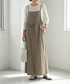 【スタイルデリ/STYLE DELI】のソリッドジャンパースカート 大人の最旬トレンドファッション＆コーディネート founy(ファウニー) ファッション Fashion レディースファッション Fashion for Women スカート Skirts イエロー Yellow インナー Innerwear くるぶし Ankle-Length クール Cool, Chic 軽量 Lightweight, Ultra Light ストレート Straight, Straight Cut スポーツ Sports, Activewear スリット Slit, Slit Detail 定番 Standard, Basic Item フロント Front, Front Design ポケット Pocket, Pocket Detail リボン Ribbon, Bow ループ Loop, Loop Knit 冬 Winter / This Winter thumbnail オリーブベージュ|ID: prp329100004980341 ipo3291000000037317727