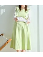 【セルフォード/CELFORD】の【多機能素材】ラッシュガードショルダーリボンワンピース 大人の最旬トレンドファッション＆コーディネート founy(ファウニー) ファッション Fashion レディースファッション Fashion for Women ワンピース Dresses おすすめ Recommended / Our Picks ウェーブ Wavy Pattern ウォッシャブル Machine Washable ストレッチ Stretch, Stretchy Fabric ストレート Straight, Straight Cut スマート Smart, Elegant フィット Fit, Slim Fit フレア Flare, Flared ポケット Pocket, Pocket Detail リゾート Resort, Vacation Style リボン Ribbon, Bow 吸水 Absorbent, Quick-Dry thumbnail MNT[021]|ID: prp329100004980342 ipo3291000000037317732