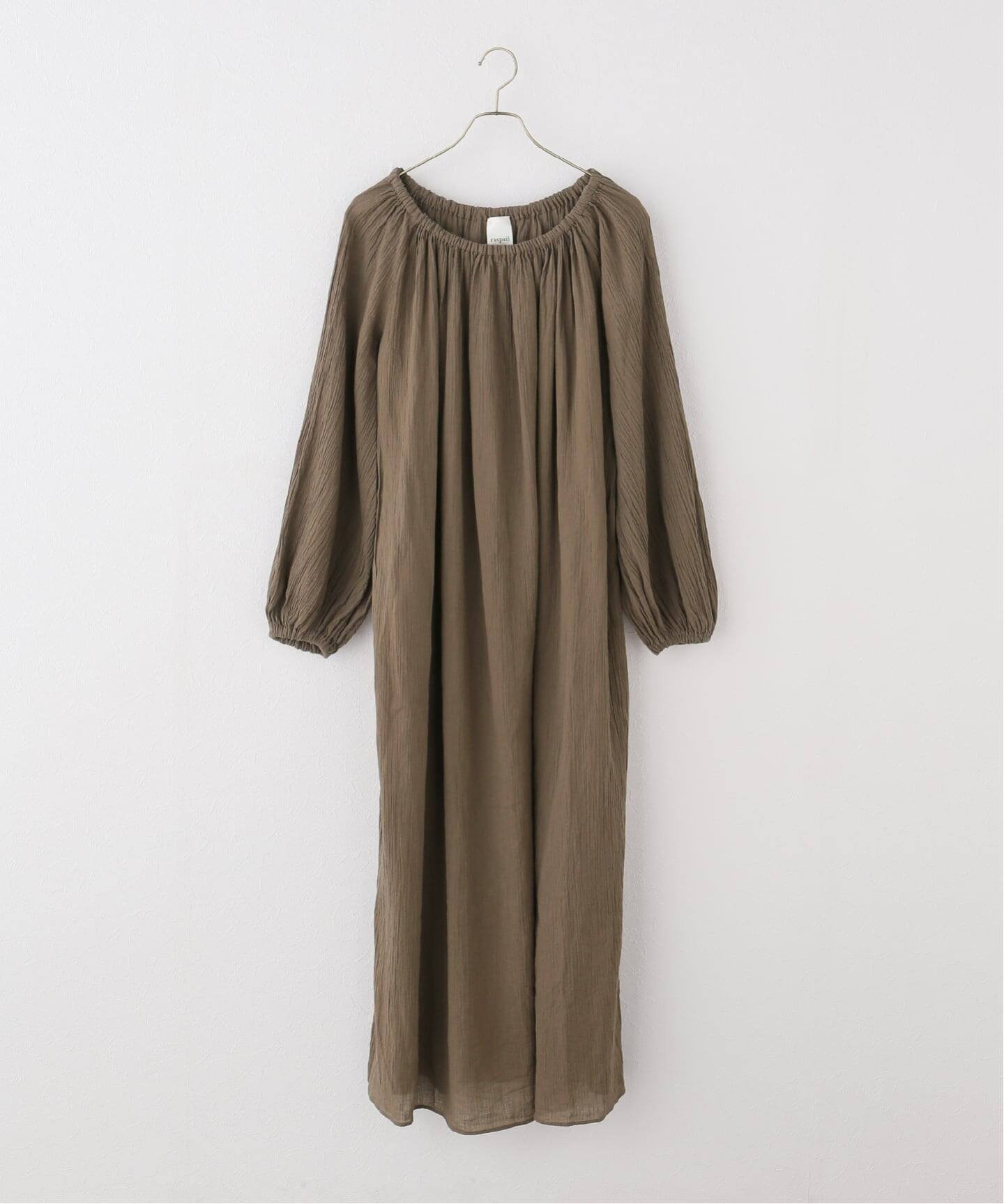 【イエナ/IENA】のMaison IENA 別注 Raspail/ラスパイユ Smock Dress ワンピース ROP-111 インテリア・キッズ・メンズ・レディースファッション・服の通販 founy(ファウニー) 　ファッション　Fashion　レディースファッション　Fashion for Women　ワンピース　Dresses　フォーマル・パーティードレス・結婚式用ドレス　Elegant & Casual Dresses　おすすめ　Recommended / Our Picks　コレクション　Collection, Seasonal Line　モダン　Modern, Contemporary　別注　Limited Edition, Custom Order　ベージュ|ID: prp329100004980344 ipo3291000000037317738