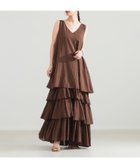 【デミルクス ビームス/Demi-Luxe BEAMS】のDevotion TWINS / SUNFALL ノースリーブ ドレス BROWN|ID: prp329100004980350 ipo3291000000037317758