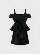 【エイミーイストワール/eimy istoire】のLOUISE MINI DRESS 大人の最旬トレンドファッション＆コーディネート founy(ファウニー) ファッション Fashion レディースファッション Fashion for Women ワンピース Dresses フォーマル・パーティードレス・結婚式用ドレス Elegant & Casual Dresses シューズ Shoes, Footwear シンプル Simple, Minimal ダブル Double, Double-Breasted フロント Front, Front Design ペプラム Peplum, Flared Hem 再入荷 Restock / Back in Stock おすすめ Recommended / Our Picks thumbnail BLACK|ID: prp329100004980351 ipo3291000000037317761