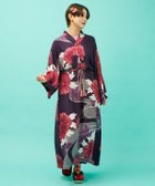 【アミナコレクション/Amina Collection】の【カヤ】花舟ならいワンピース 大人の最旬トレンドファッション＆コーディネート founy(ファウニー) ファッション Fashion レディースファッション Fashion for Women ワンピース Dresses thumbnail パープル|ID: prp329100004980371 ipo3291000000037317844
