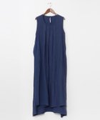 【アミナコレクション/Amina Collection】の【チャイハネ】デーゼノースリーブワンピース 大人の最旬トレンドファッション＆コーディネート founy(ファウニー) ファッション Fashion レディースファッション Fashion for Women ワンピース Dresses ダブル Double, Double-Breasted ノースリーブ Sleeveless, No-Sleeve thumbnail ブルー|ID: prp329100004980372 ipo3291000000037317849