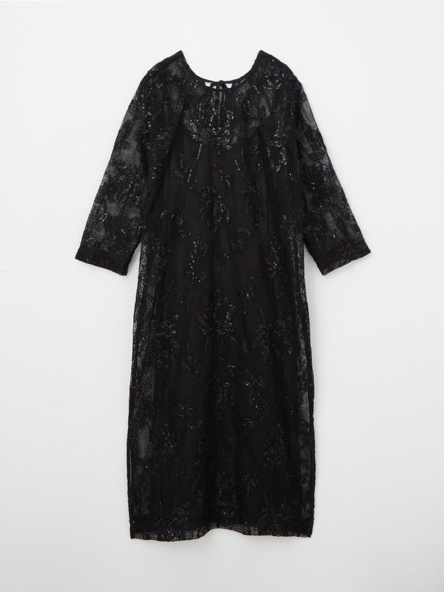 【ヴァン/Vin】の2WAYスパンコールレースワンピース インテリア・キッズ・メンズ・レディースファッション・服の通販 founy(ファウニー) 　ファッション　Fashion　レディースファッション　Fashion for Women　ワンピース　Dresses　オケージョン　Occasion Wear　スパンコール　Sequins, Sequin Embellishment　スリット　Slit, Slit Detail　ペチコート　Petticoat, Underskirt　メッシュ　Mesh, Net Fabric　レース　Lace, Lace Fabric　ブラック|ID: prp329100004980395 ipo3291000000037317919